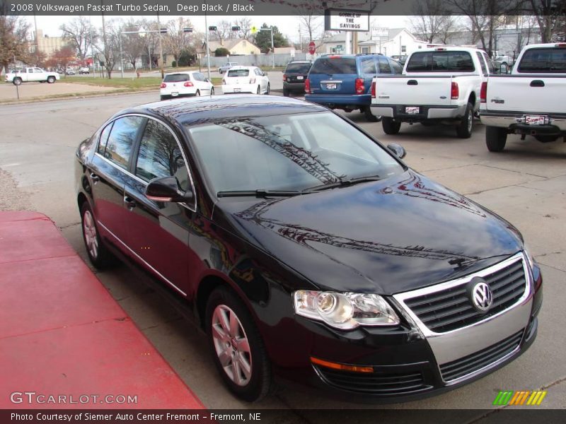 Deep Black / Black 2008 Volkswagen Passat Turbo Sedan