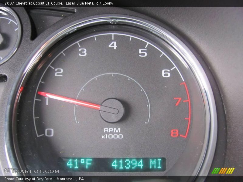 Laser Blue Metallic / Ebony 2007 Chevrolet Cobalt LT Coupe