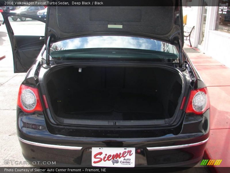 Deep Black / Black 2008 Volkswagen Passat Turbo Sedan