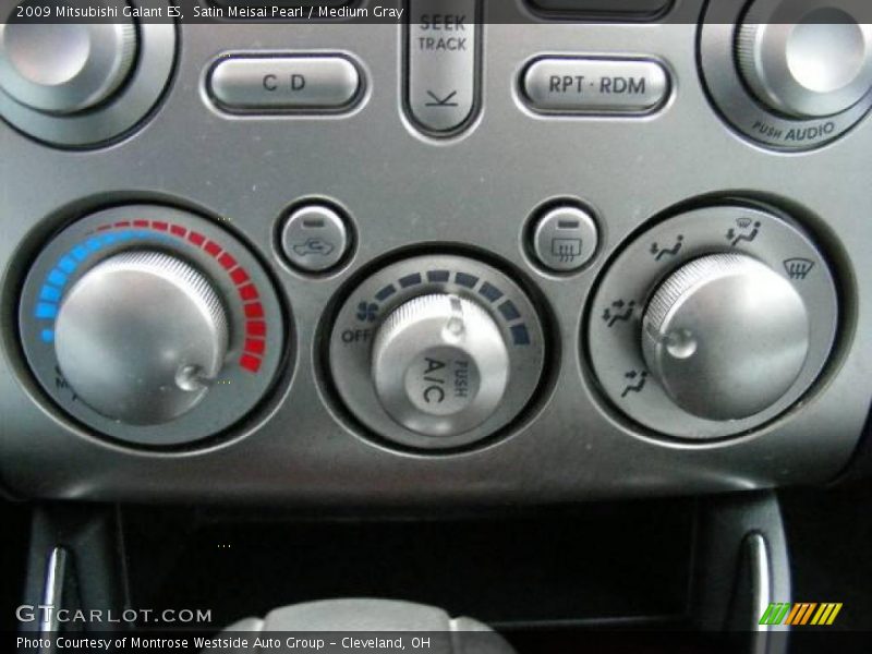 Satin Meisai Pearl / Medium Gray 2009 Mitsubishi Galant ES