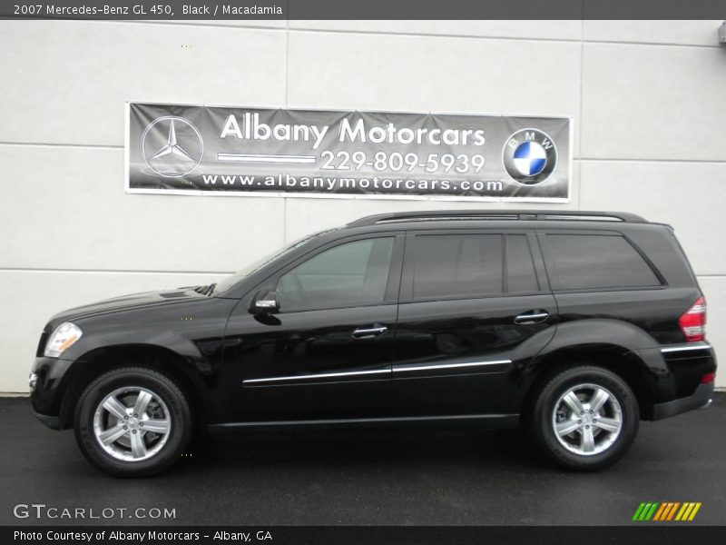 Black / Macadamia 2007 Mercedes-Benz GL 450