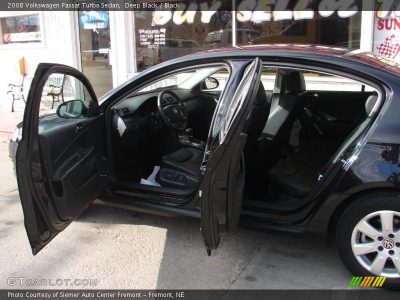 Deep Black / Black 2008 Volkswagen Passat Turbo Sedan