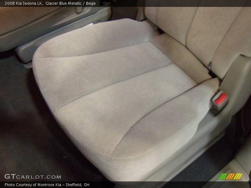 Glacier Blue Metallic / Beige 2008 Kia Sedona LX