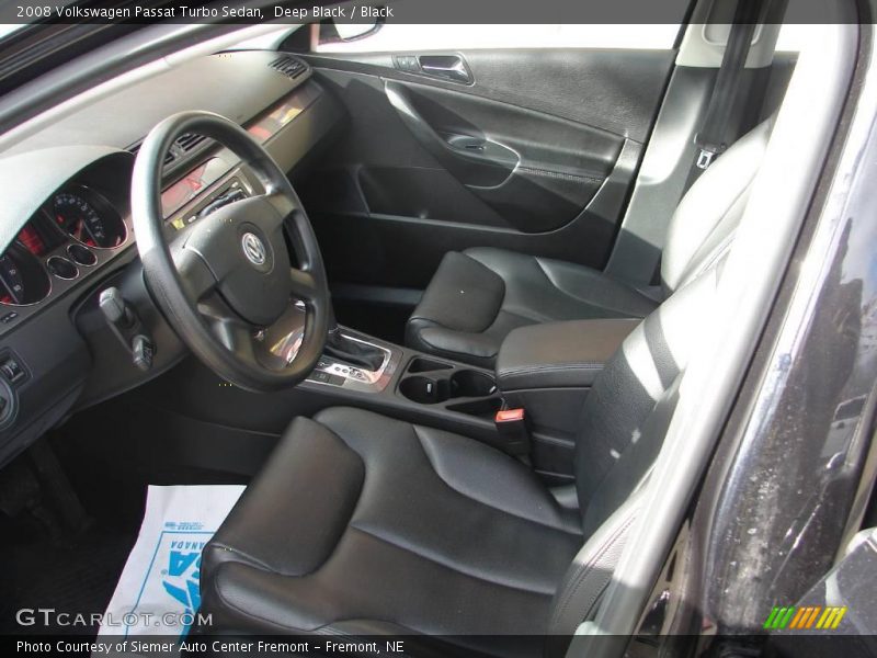 Deep Black / Black 2008 Volkswagen Passat Turbo Sedan