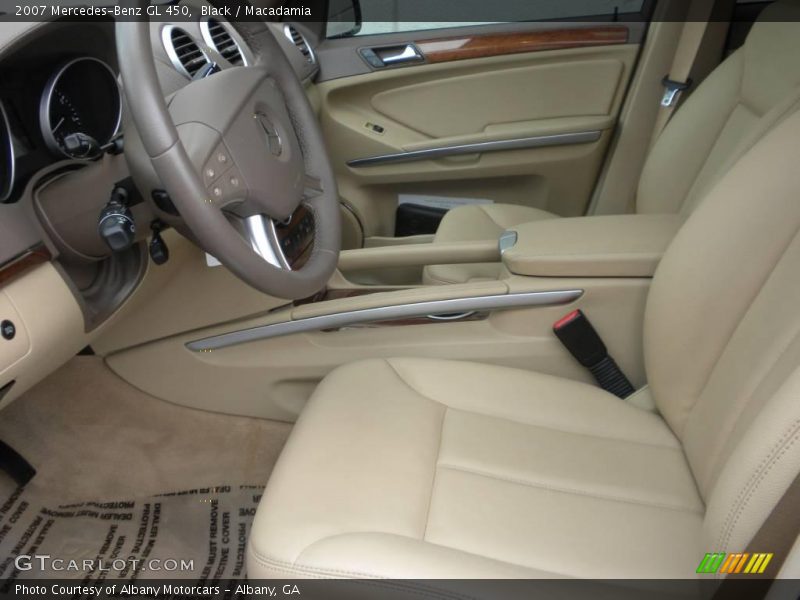 Black / Macadamia 2007 Mercedes-Benz GL 450