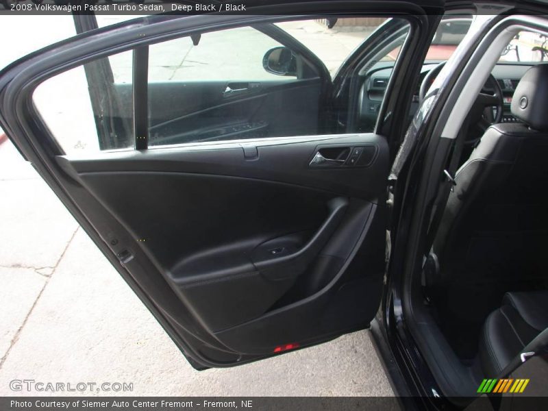 Deep Black / Black 2008 Volkswagen Passat Turbo Sedan