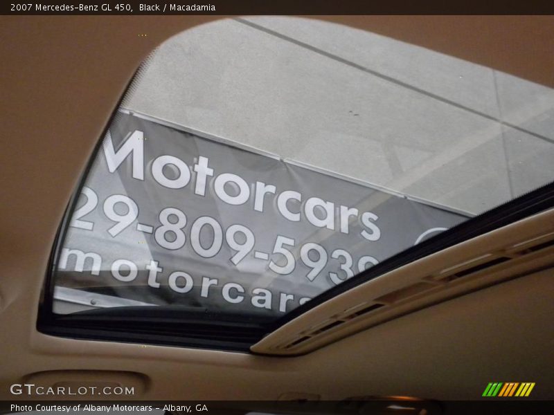 Black / Macadamia 2007 Mercedes-Benz GL 450