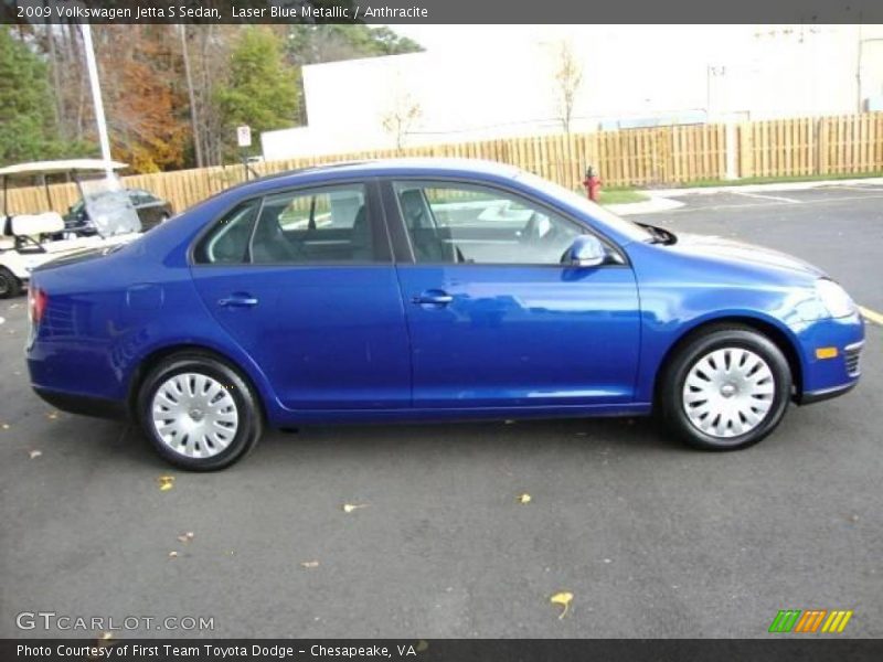Laser Blue Metallic / Anthracite 2009 Volkswagen Jetta S Sedan
