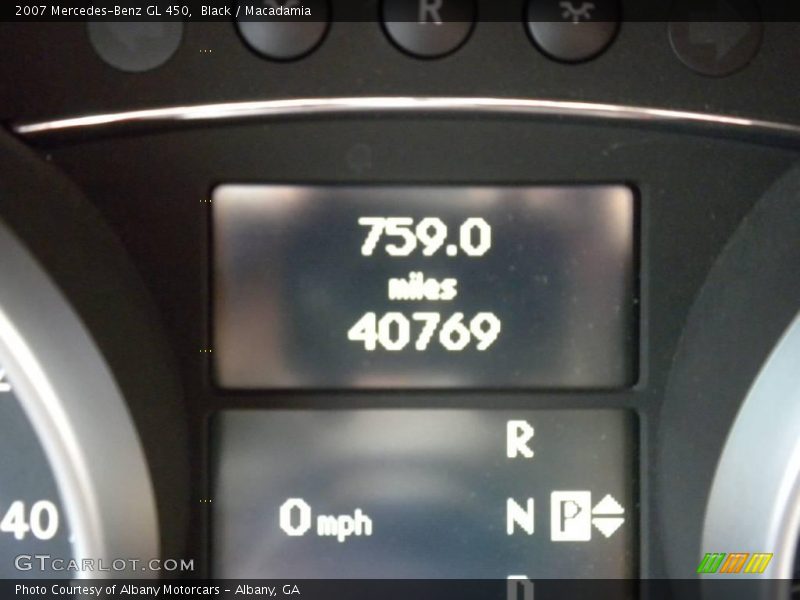 Black / Macadamia 2007 Mercedes-Benz GL 450