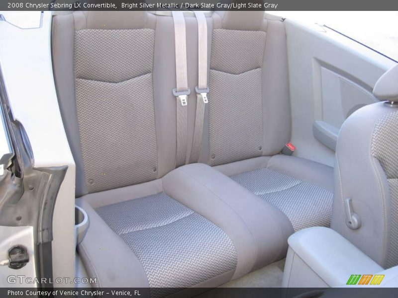 Bright Silver Metallic / Dark Slate Gray/Light Slate Gray 2008 Chrysler Sebring LX Convertible