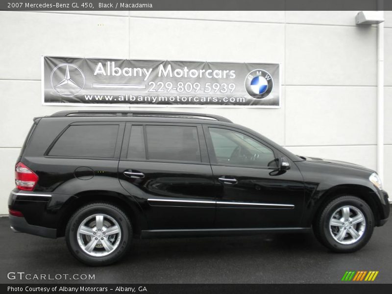 Black / Macadamia 2007 Mercedes-Benz GL 450