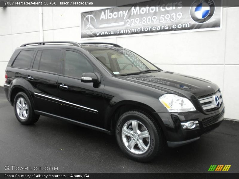 Black / Macadamia 2007 Mercedes-Benz GL 450