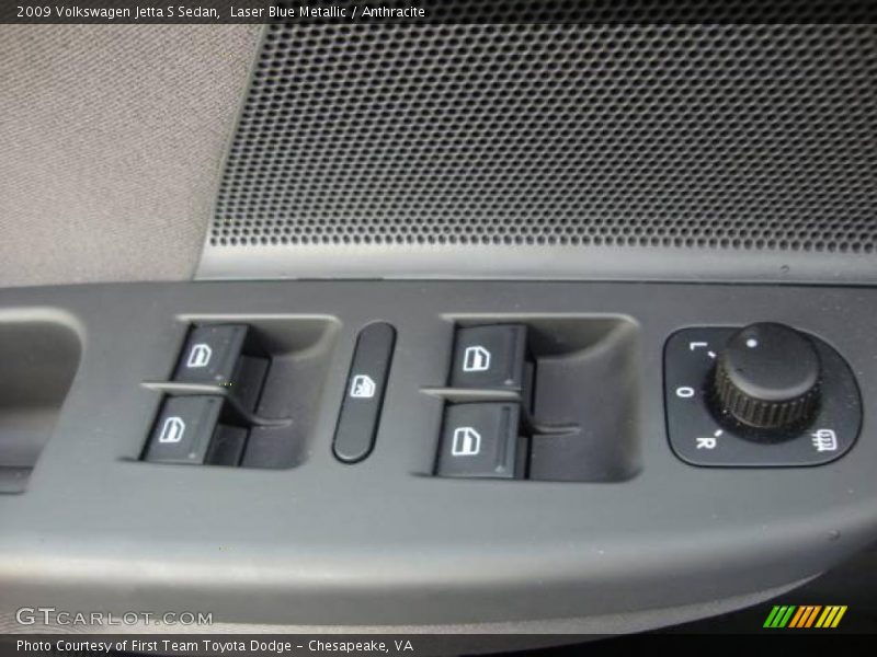 Laser Blue Metallic / Anthracite 2009 Volkswagen Jetta S Sedan