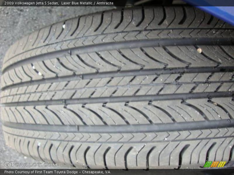 Laser Blue Metallic / Anthracite 2009 Volkswagen Jetta S Sedan