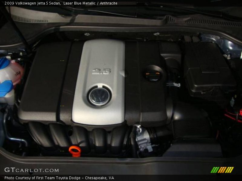 Laser Blue Metallic / Anthracite 2009 Volkswagen Jetta S Sedan