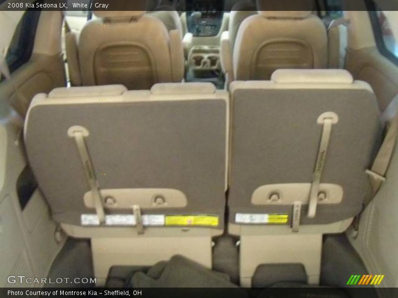 White / Gray 2008 Kia Sedona LX