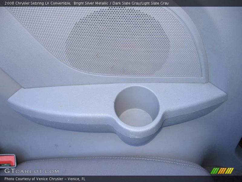 Bright Silver Metallic / Dark Slate Gray/Light Slate Gray 2008 Chrysler Sebring LX Convertible