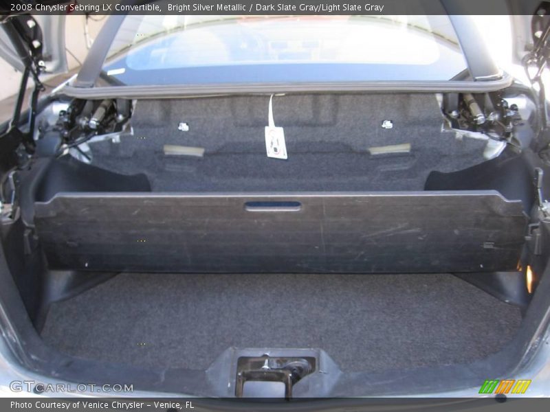 Bright Silver Metallic / Dark Slate Gray/Light Slate Gray 2008 Chrysler Sebring LX Convertible