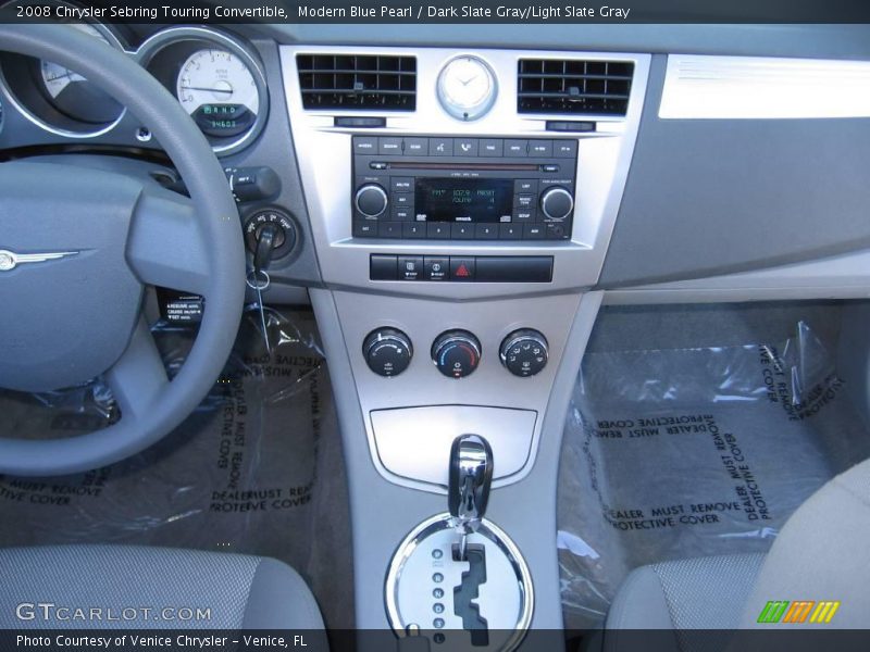 Modern Blue Pearl / Dark Slate Gray/Light Slate Gray 2008 Chrysler Sebring Touring Convertible