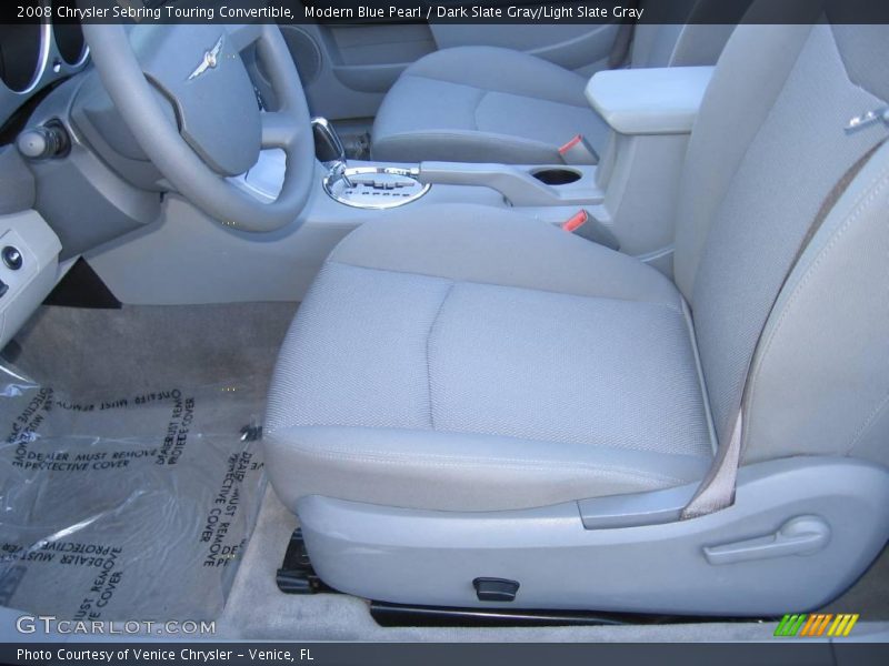 Modern Blue Pearl / Dark Slate Gray/Light Slate Gray 2008 Chrysler Sebring Touring Convertible