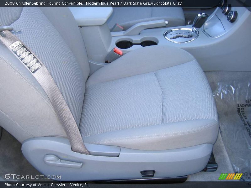 Modern Blue Pearl / Dark Slate Gray/Light Slate Gray 2008 Chrysler Sebring Touring Convertible