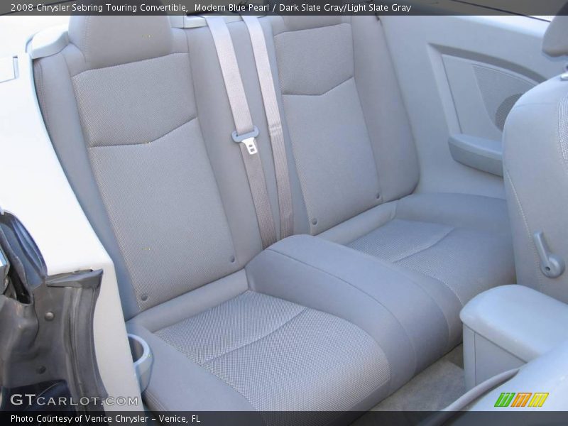 Modern Blue Pearl / Dark Slate Gray/Light Slate Gray 2008 Chrysler Sebring Touring Convertible
