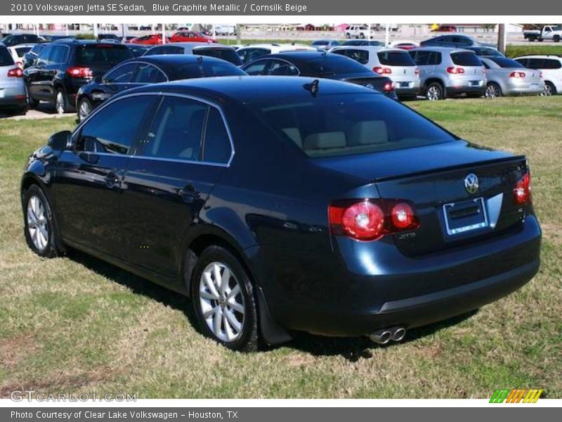 Blue Graphite Metallic / Cornsilk Beige 2010 Volkswagen Jetta SE Sedan