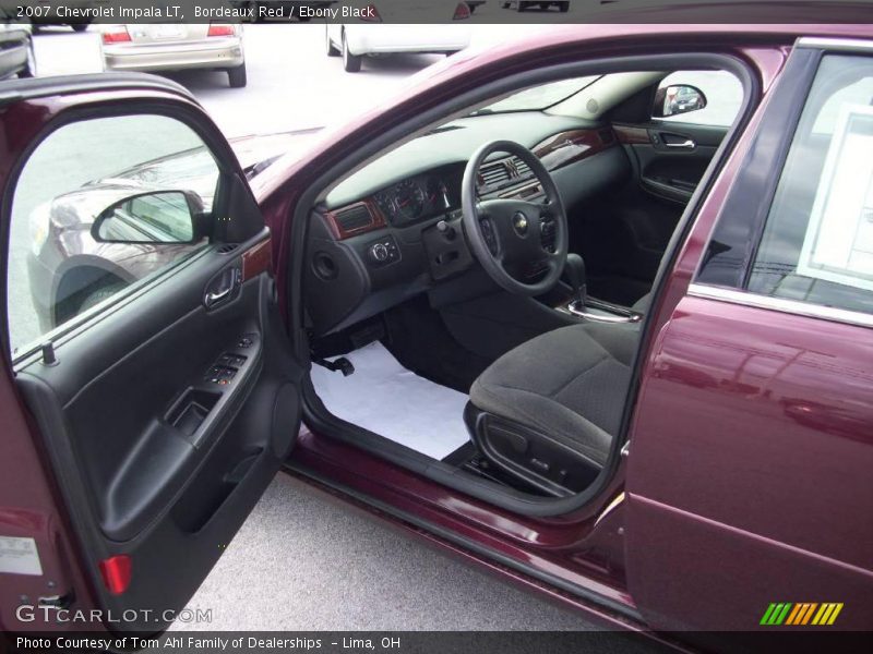 Bordeaux Red / Ebony Black 2007 Chevrolet Impala LT