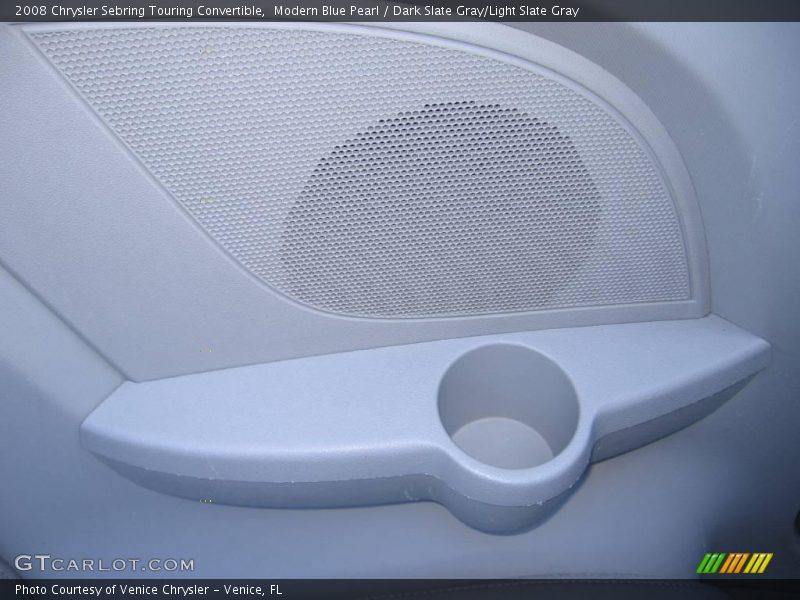 Modern Blue Pearl / Dark Slate Gray/Light Slate Gray 2008 Chrysler Sebring Touring Convertible