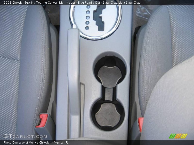 Modern Blue Pearl / Dark Slate Gray/Light Slate Gray 2008 Chrysler Sebring Touring Convertible