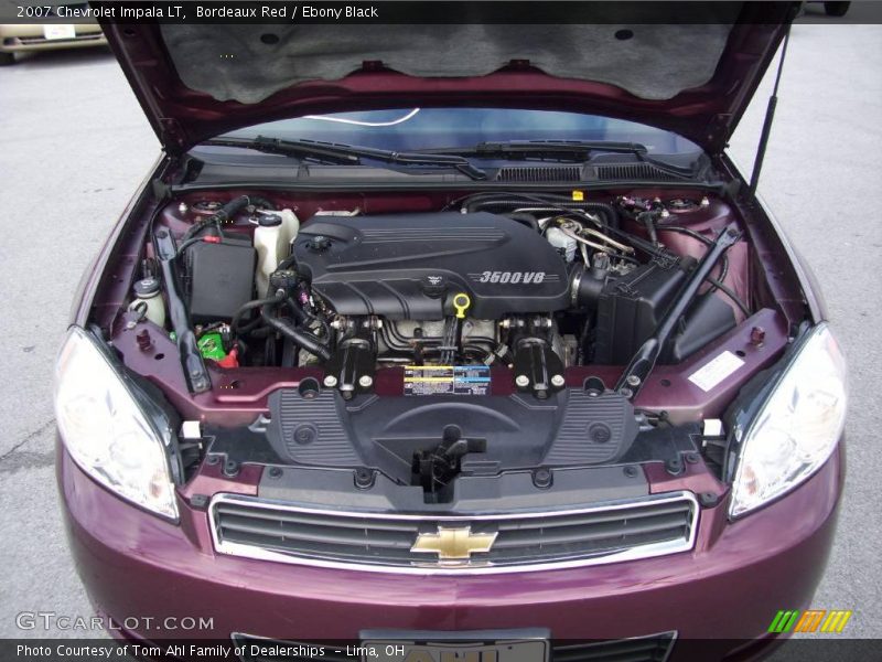 Bordeaux Red / Ebony Black 2007 Chevrolet Impala LT