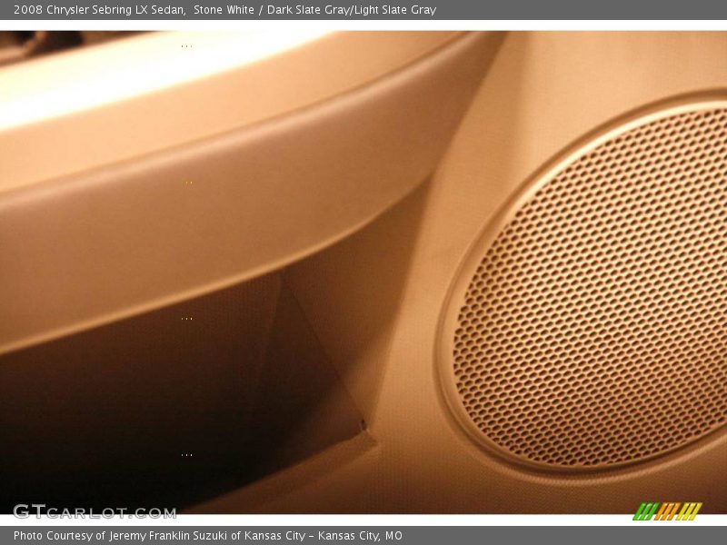Stone White / Dark Slate Gray/Light Slate Gray 2008 Chrysler Sebring LX Sedan