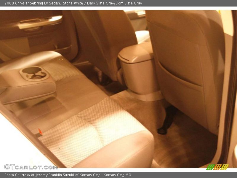 Stone White / Dark Slate Gray/Light Slate Gray 2008 Chrysler Sebring LX Sedan