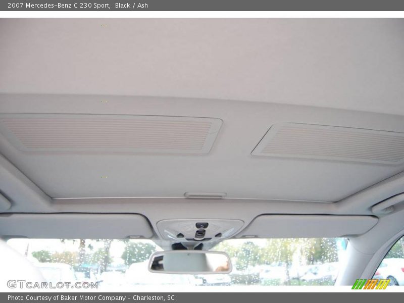 Black / Ash 2007 Mercedes-Benz C 230 Sport