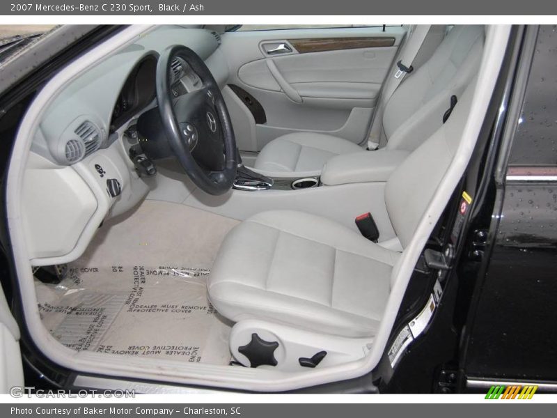 Black / Ash 2007 Mercedes-Benz C 230 Sport