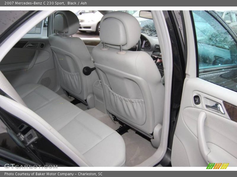 Black / Ash 2007 Mercedes-Benz C 230 Sport