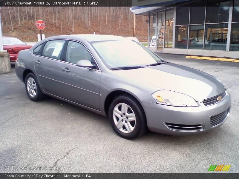 Dark Silver Metallic / Gray 2007 Chevrolet Impala LS