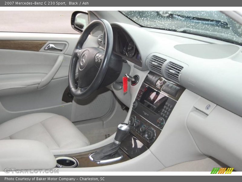 Black / Ash 2007 Mercedes-Benz C 230 Sport