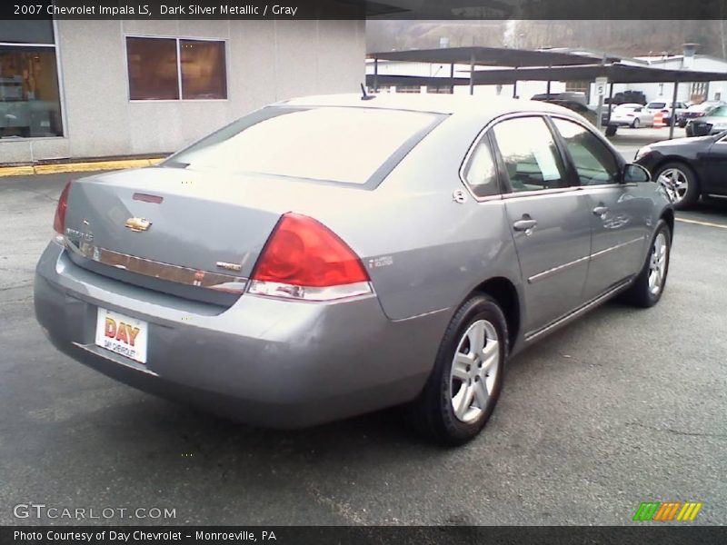 Dark Silver Metallic / Gray 2007 Chevrolet Impala LS