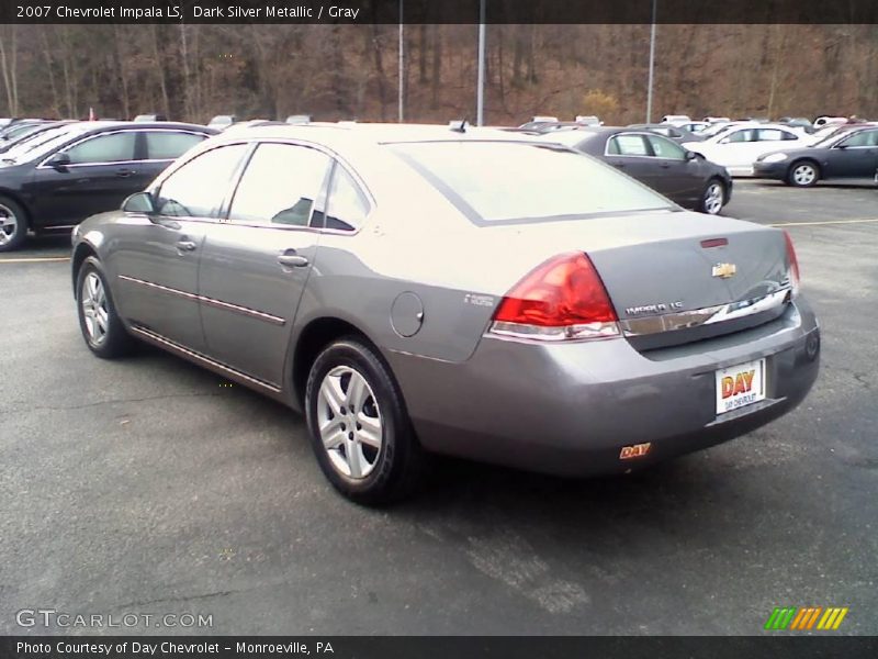 Dark Silver Metallic / Gray 2007 Chevrolet Impala LS