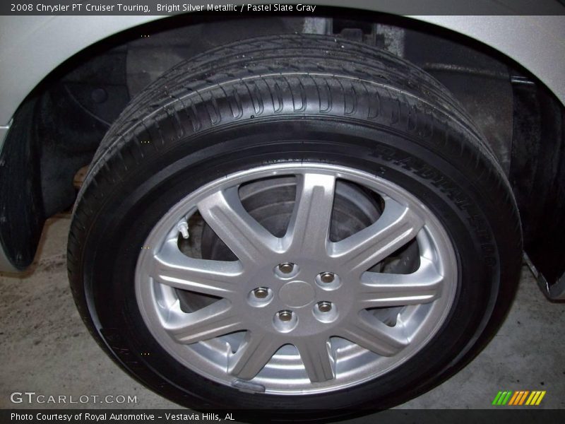 Bright Silver Metallic / Pastel Slate Gray 2008 Chrysler PT Cruiser Touring