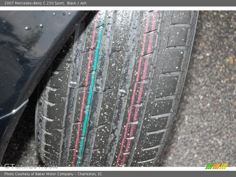 Black / Ash 2007 Mercedes-Benz C 230 Sport
