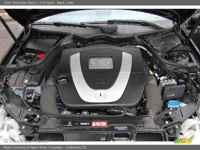 Black / Ash 2007 Mercedes-Benz C 230 Sport
