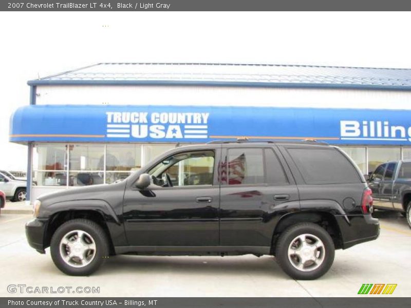 Black / Light Gray 2007 Chevrolet TrailBlazer LT 4x4