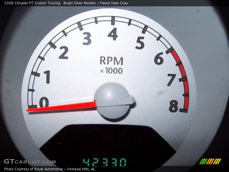 Bright Silver Metallic / Pastel Slate Gray 2008 Chrysler PT Cruiser Touring