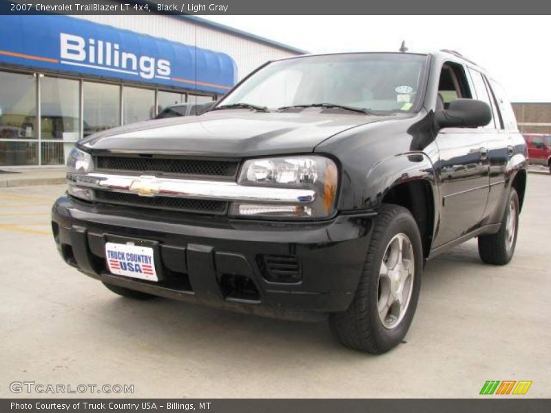 Black / Light Gray 2007 Chevrolet TrailBlazer LT 4x4