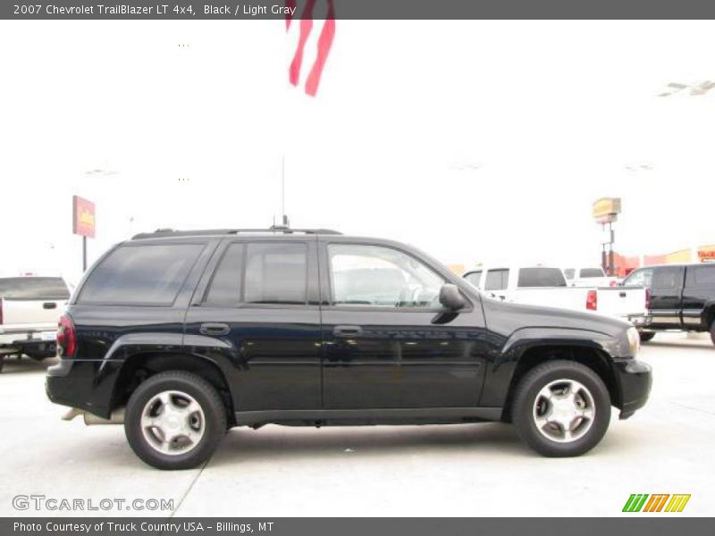 Black / Light Gray 2007 Chevrolet TrailBlazer LT 4x4