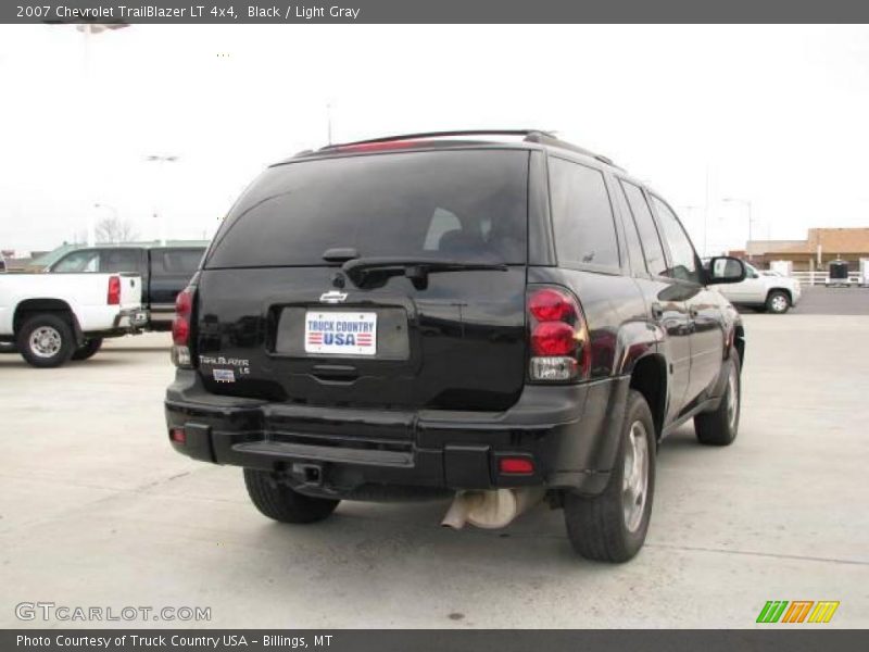 Black / Light Gray 2007 Chevrolet TrailBlazer LT 4x4