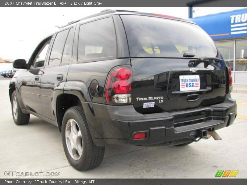 Black / Light Gray 2007 Chevrolet TrailBlazer LT 4x4