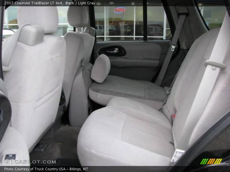 Black / Light Gray 2007 Chevrolet TrailBlazer LT 4x4